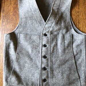 Filson Company Mackinaw Wool Sportsman Vest